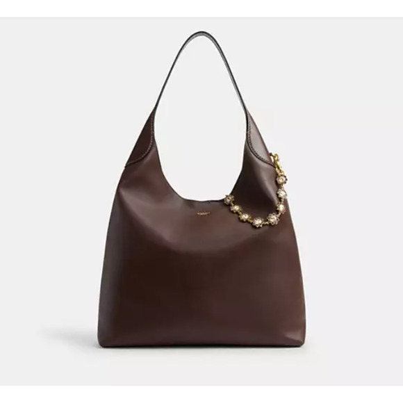 Coach Short Jewelry Chain Strap In Brass/Yellow Multi CAU47 NWT - Picture 2 of 7